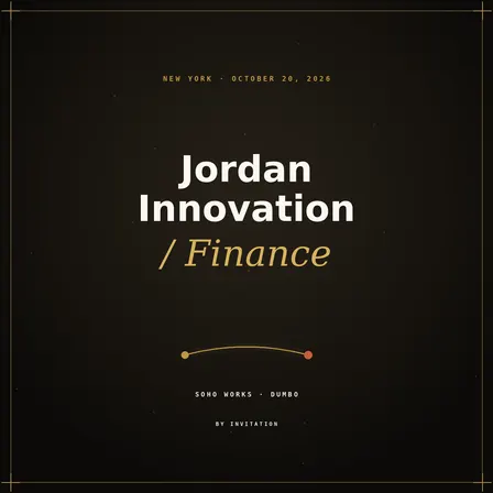 Jordan Innovation / Finance