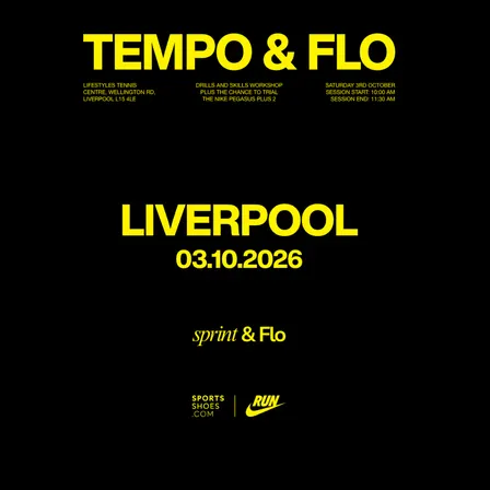 Tempo & Flo × SportsShoes × Nike Running - LIVERPOOL