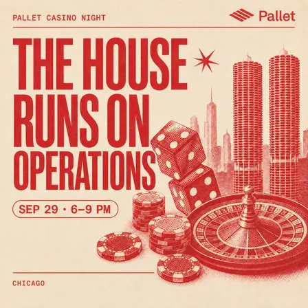 The House Runs on Operations - A private casino night by Pallet