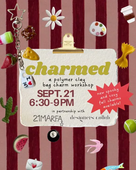 Charmed: A Polymer Clay Bag Charm Workshop