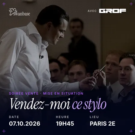 Vendez-moi ce stylo : soirée vente en mise en situation