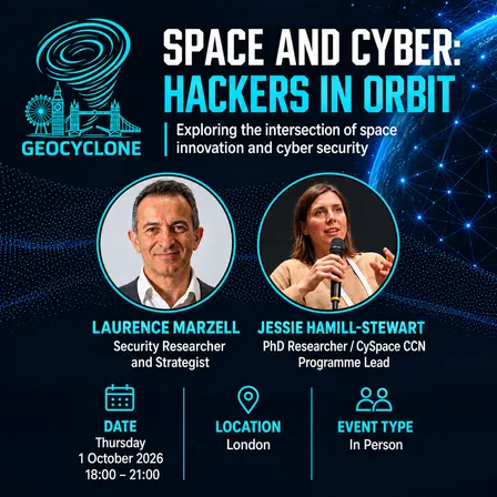 GeoCyclone: Space & Cyber - Hackers in Orbit (1st October)