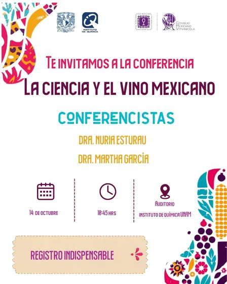 Conferencia "La ciencia y el vino mexicano"