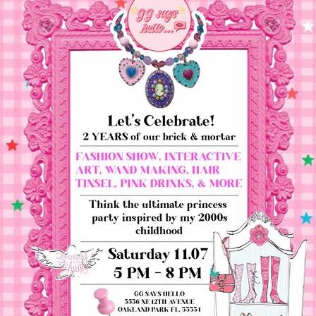 GG Says Hello 2 year Princess Party & Fashion Show 👑
