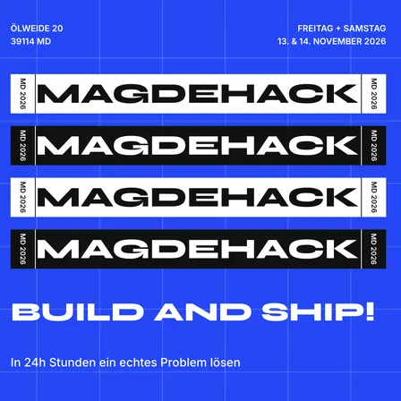 MagdeHack | Solve real problems in 24h