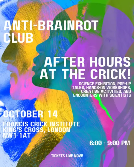 ABRC: AFTER HOURS AT THE CRICK!