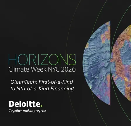 CleanTech: First-of-a-Kind to Nth-of-a-Kind Financing