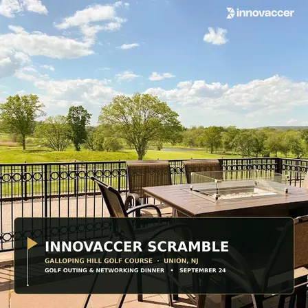 Private Golf Outing & Networking Event | Hosted by Innovaccer