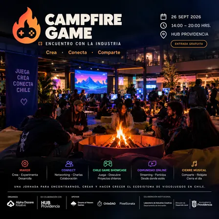 🎮 CAMPFIRE GAMER— Jornada Maker, De Conexión e Innovación Abierta