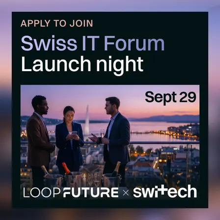 Swiss IT Forum curated evening | Connections & Tasting - Geneva rooftop edition, Sept 29