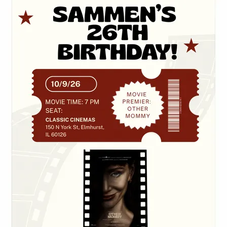 Sammen’s 26 Birthday