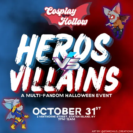 Heros Vs Villains: A Halloween Battle