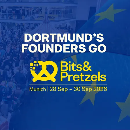 Dortmund's founders go Bits & Pretzels 2026