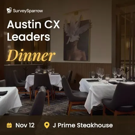 Austin CX Leaders Dinner