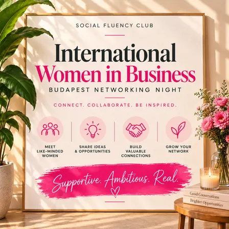 International Women in Business: Budapest Networking Night 💼