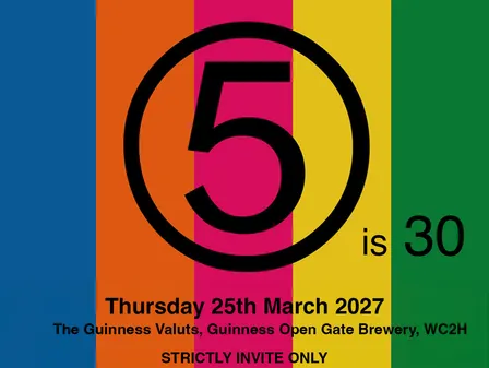 Channel 5 is 30!