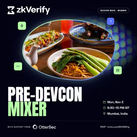 zkVerify pre-Devcon mixer 🍸