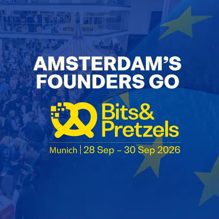 Amsterdam's founders go Bits & Pretzels 2026