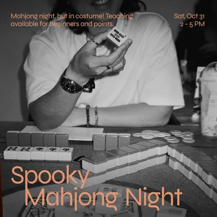 Spooky Mahjong Night (Beginner friendly!)