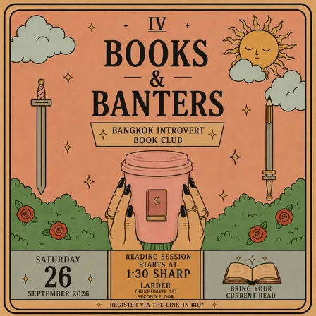 Books & Banters #5 : Bangkok Introvert Bookclub