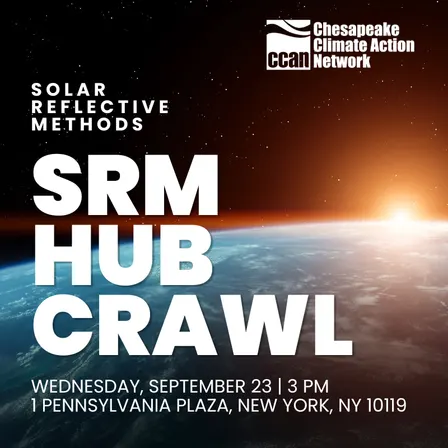 SRM Research Hub Crawl: Building a Community for Responsible Solar Reflective Methods Research and Governance