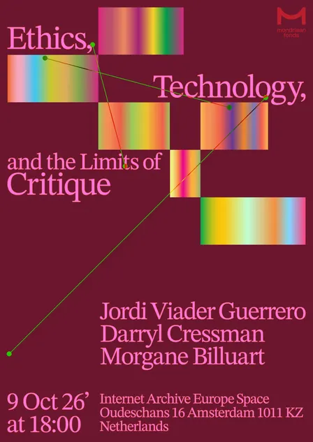 Conversation on Ethics, Technology, and the Limits of Critique