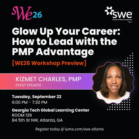 Glow Up Your Career: How to Lead with the PMP Advantage [WE26 Workshop Preview] with Kizmet Charles
