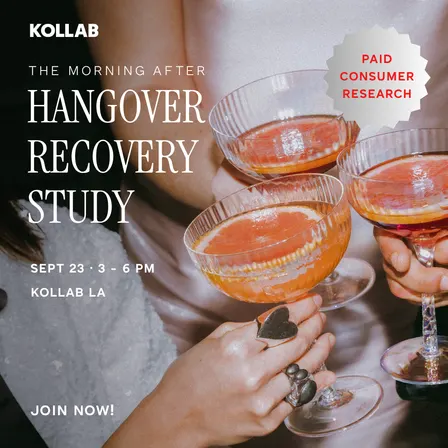 The Morning After: A Hangover Recovery Study