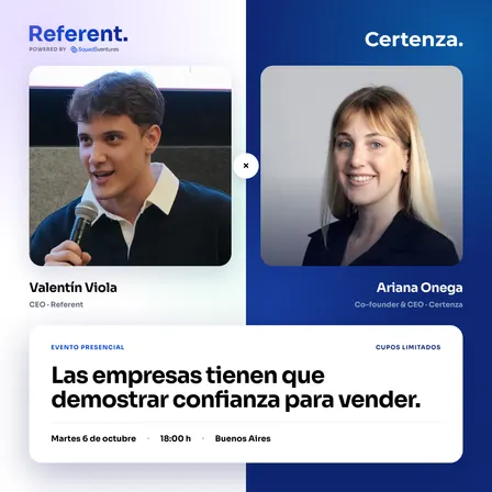 Las empresas tienen que demostrar confianza para vender
