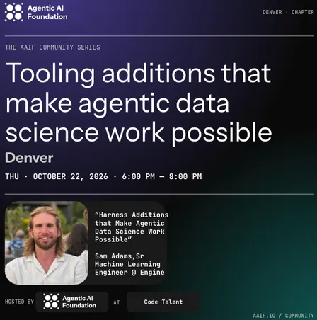 Tooling additions that make agentic data science work possible
