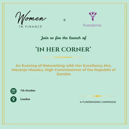 Women, Wealth & Empowerment - An evening in support of Five Talents