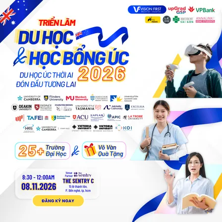 TRIỂN LÃM DU HỌC VÀ HỌC BỔNG ÚC 2026