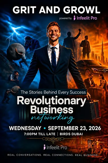 Grit & Growl | Edition 46 | September 23 | Dubai Business Networking