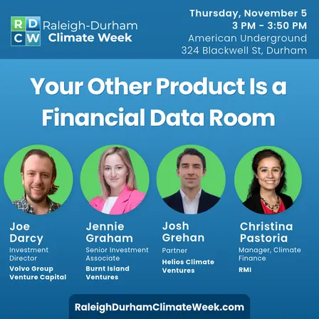 Your Other Product Is a Financial Data Room