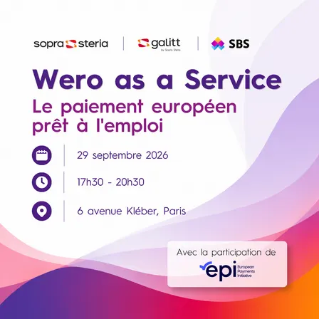 Wero as a Service : Le paiement européen prêt à l'emploi