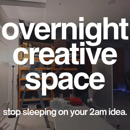 2am ideas club - come and leave when you want