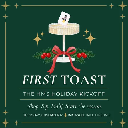 First Toast: The HMS Holiday Kickoff