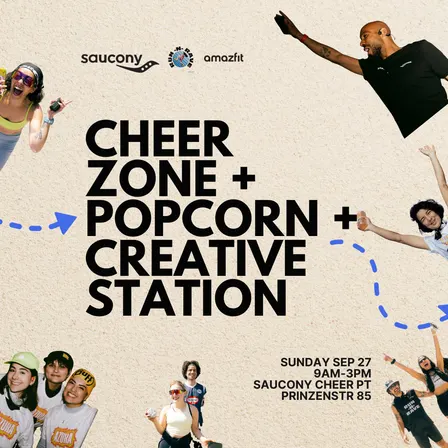 CHEER POINT + CREATION STATION x SAUCONY x AMAZFIT