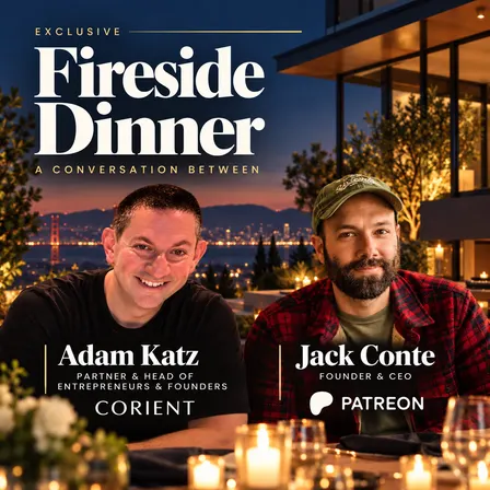 An Exclusive Founder Dinner with Jack Conte and Adam Katz