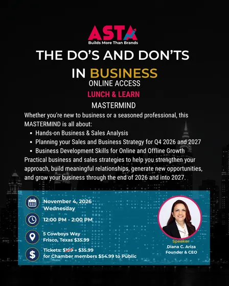 FRISCO: The Do's and Don'ts