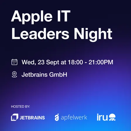 An evening with Jetbrains x Apfelwerk x Iru