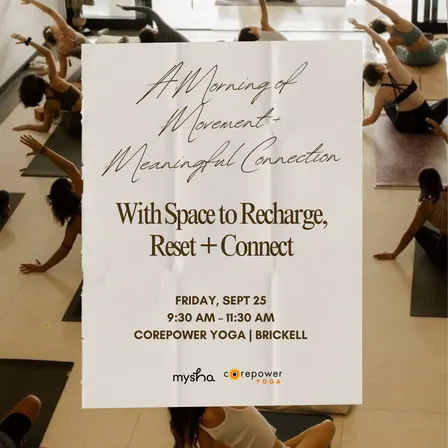 MIA: Move & Connect with CorePower Brickell