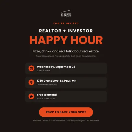 Realtor / Investor Happy Hour
