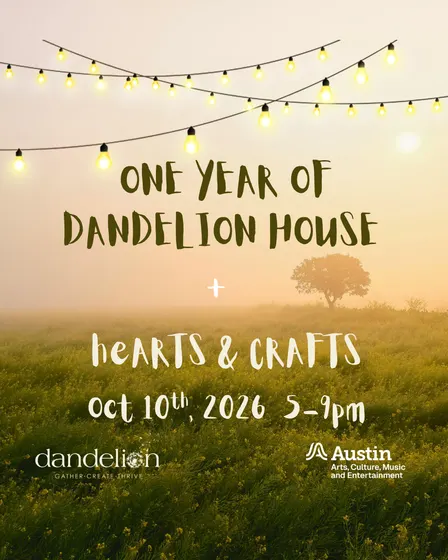 One Year of Dandelion House Celebration