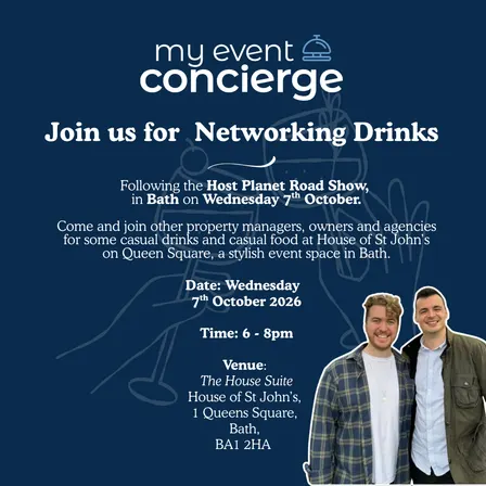 Host Planet Road Show Networking Drinks - with My Event Concierge