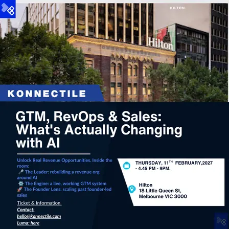 GTM, RevOps and Sales: What's Actually Changing with AI