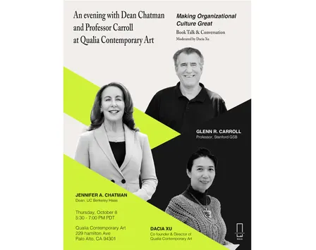 An Evening with Dean Chatman & Professor Carroll
