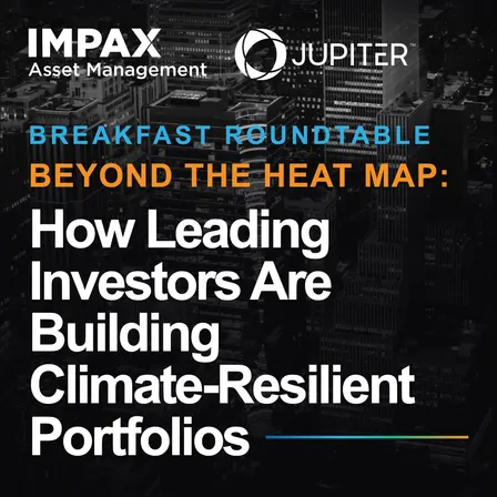 Beyond the Heat Map: How Leading Investors Are Building Climate-Resilient Portfolios