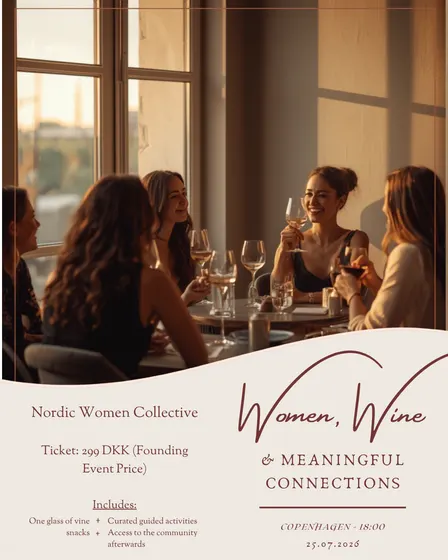 Women, Wine & Meaningful Connections | Copenhagen 🍷✨