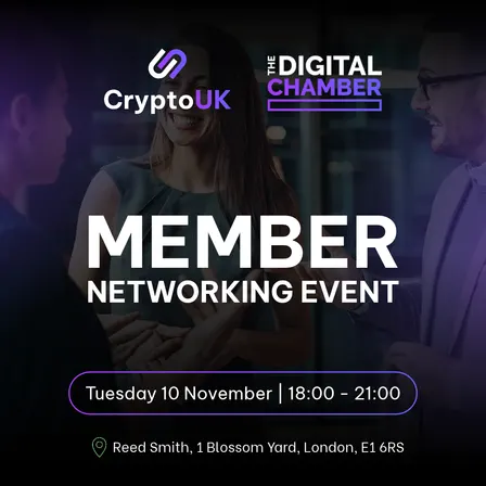 CryptoUK x The Digital Chamber: Member Networking Event